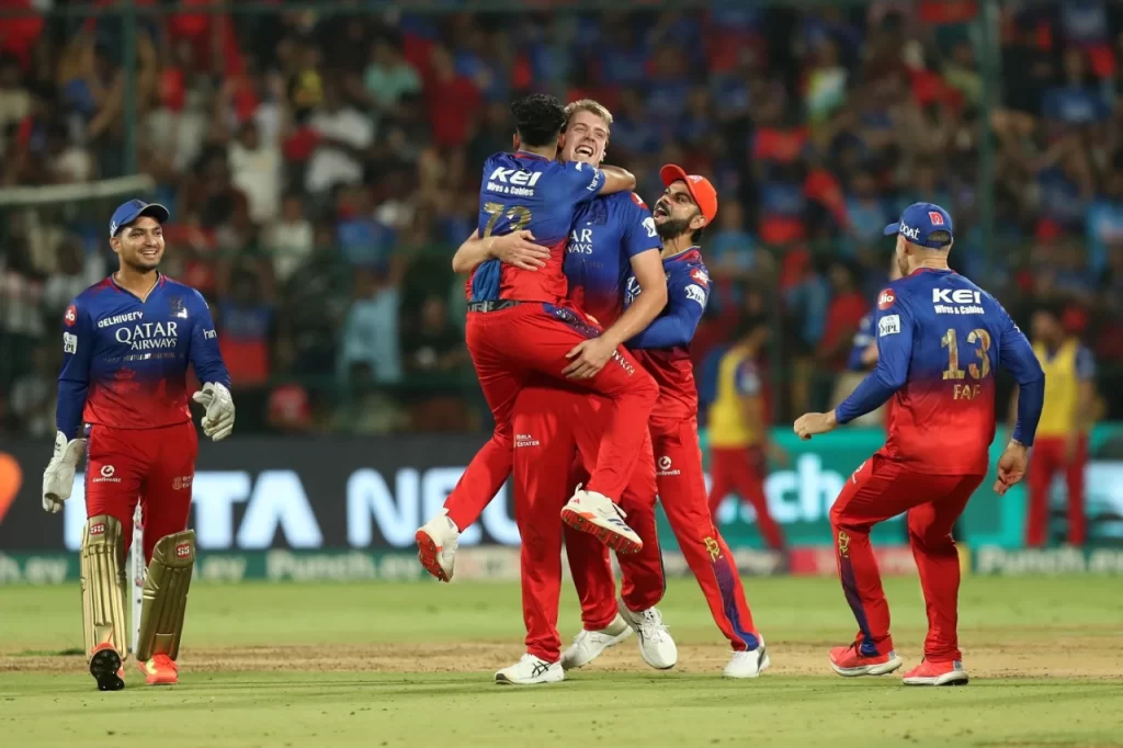 RCB vs DC Match Highlights And Report-IPL