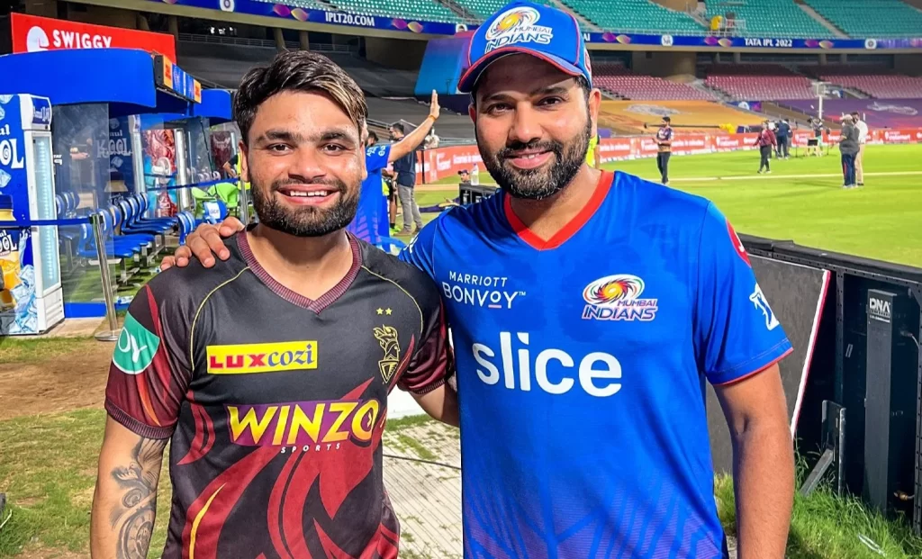 Rinku Singh Speaks With Rohit Sharma