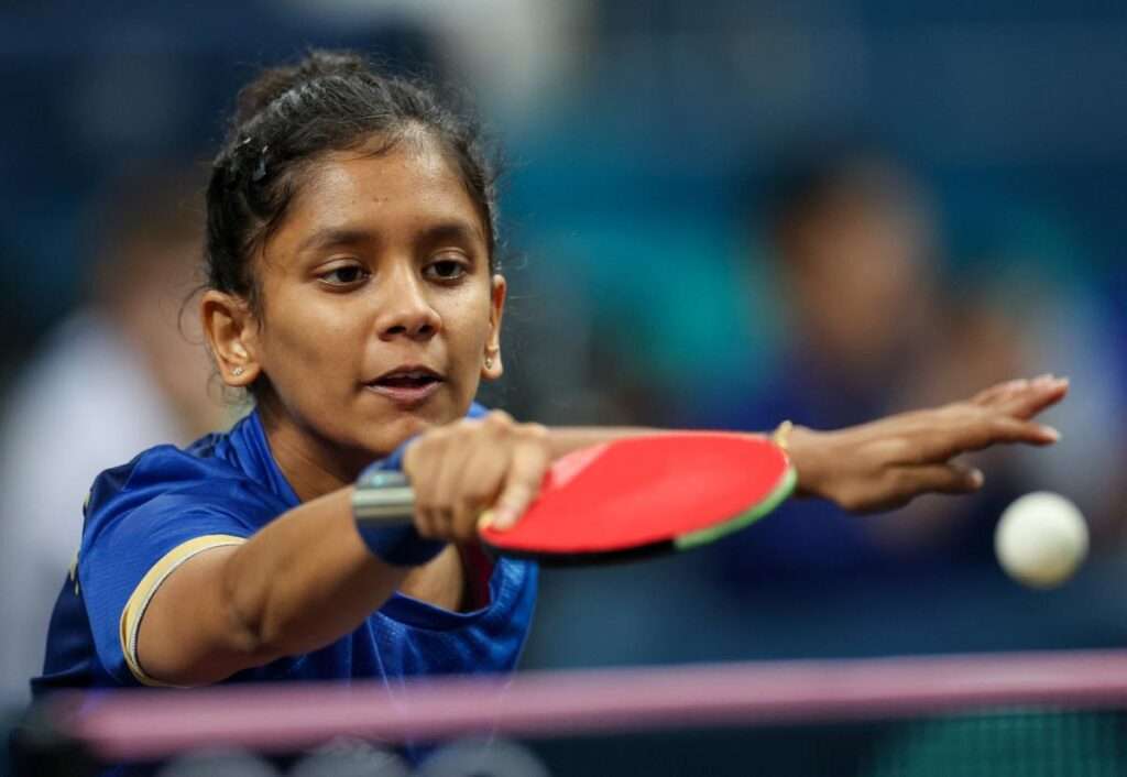 Sreeja Akula To Round Of 16 Table Tennis Olympics