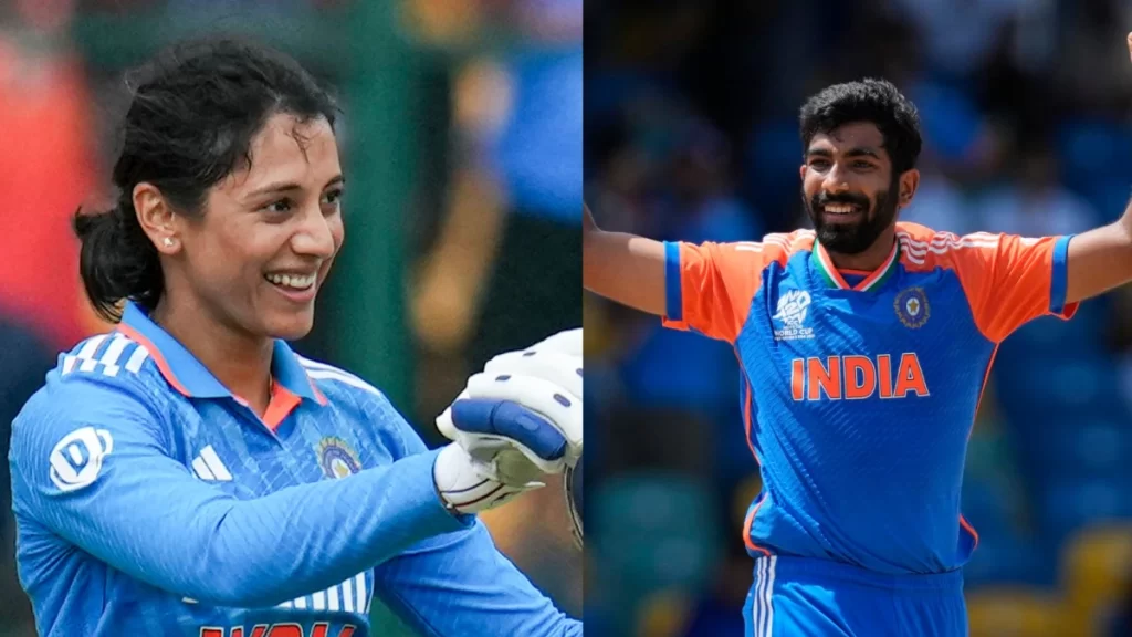 Jasprit Bumrah And Smriti Mandhana Win ICC Awards