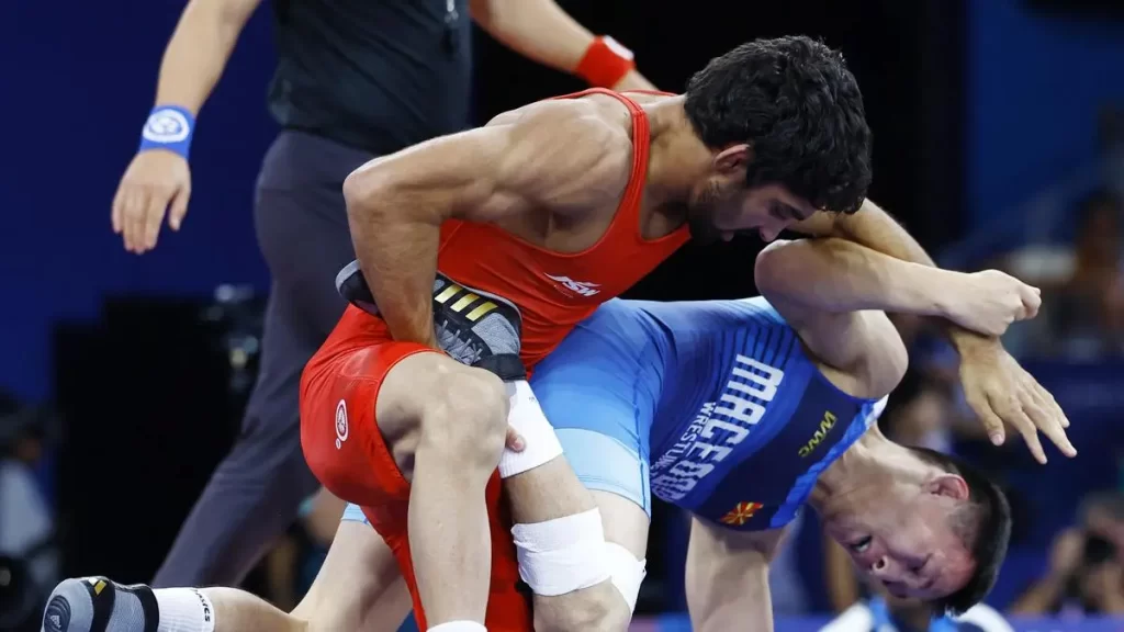 Aman Sehrawat In Semi Finals In Olympic Wrestling