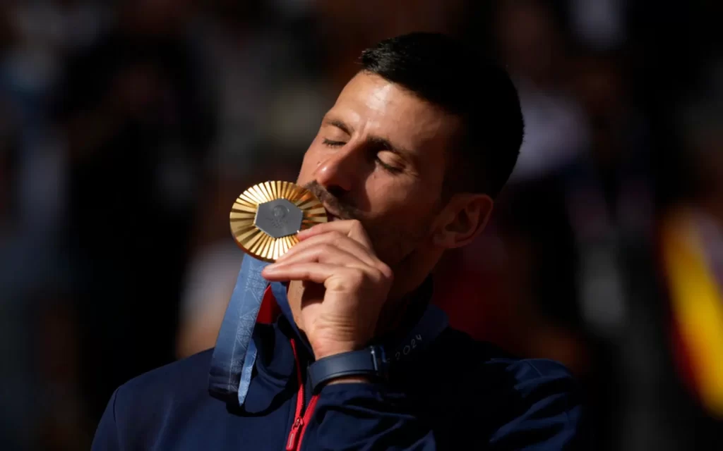 Novak Djokovic Wins His First Olympic Gold Medal