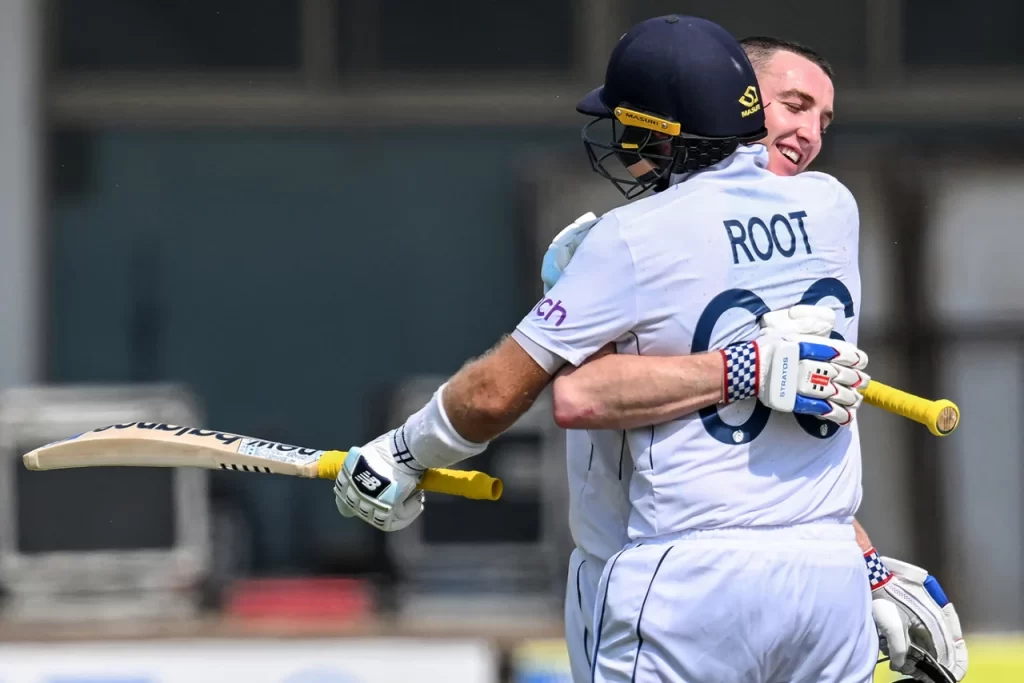 Joe Root And Harry Brook Score Double Hundred