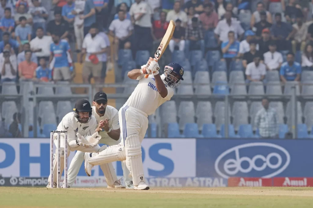 Rishabh Pant Scores Quick 50 Before Getting Out