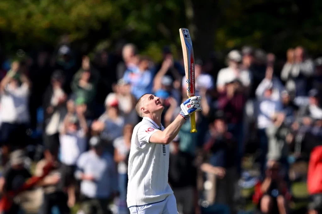 Harry Brook Scores 100 In 1st Test Vs NZ