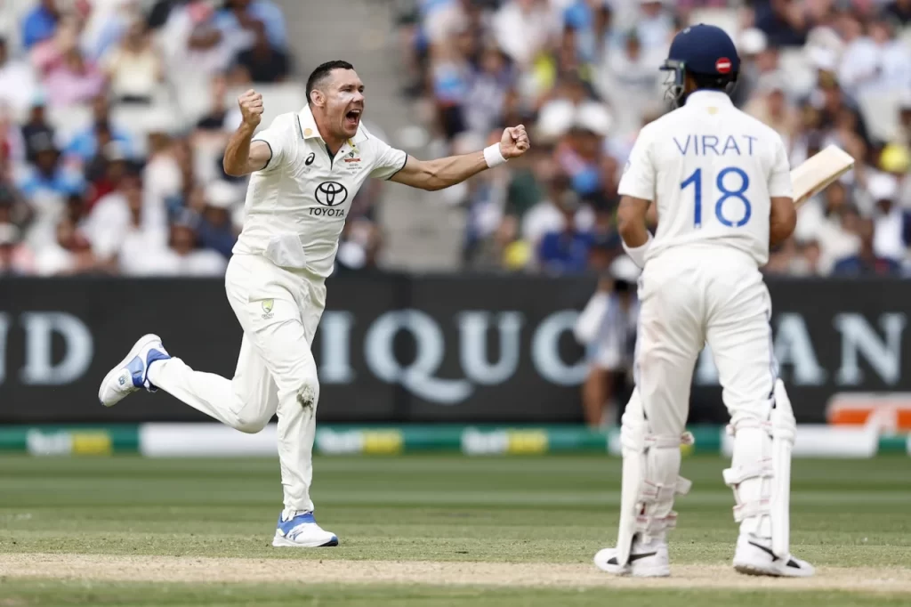 All India Wickets On the Day of of MCG Test