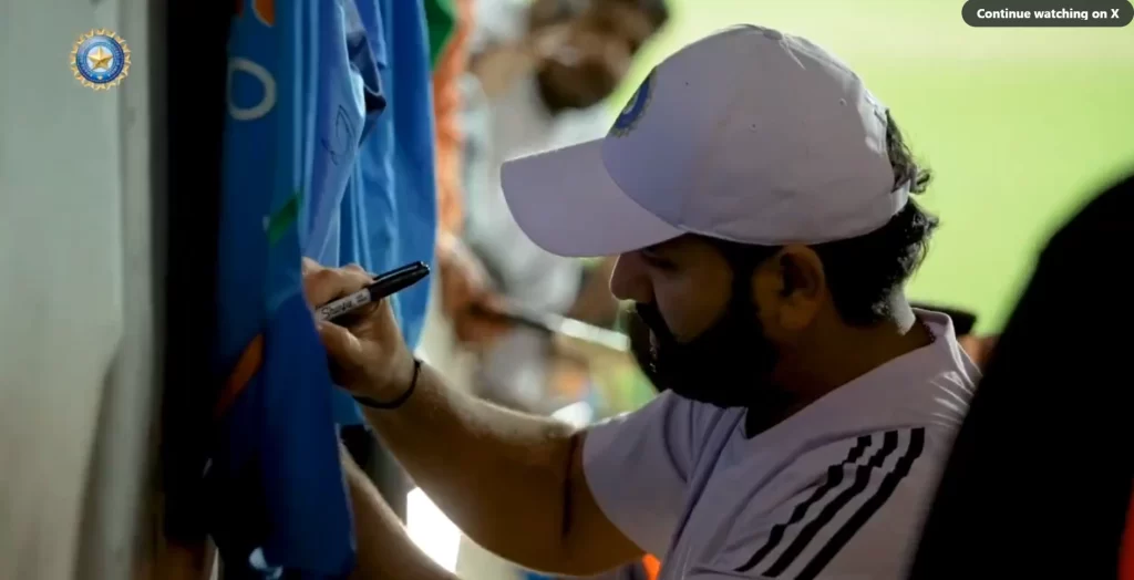 Fan Waits 10 Years For Rohit Sharma Autograph