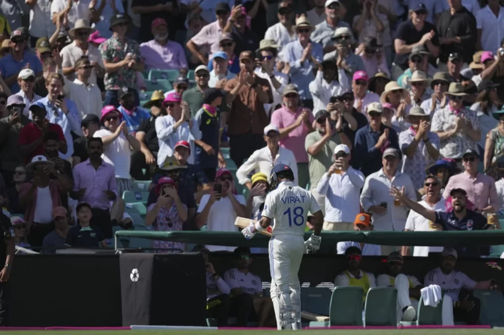 SCG Gives Virat Kohli A Standing Ovation