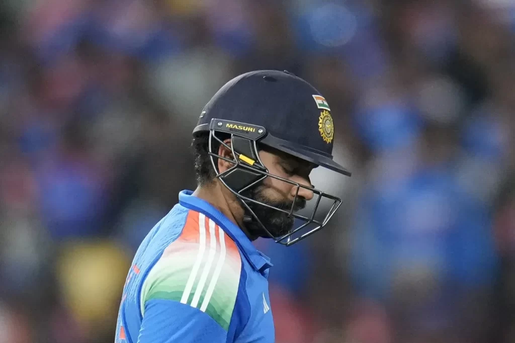 Rohit Sharma Dismissed For 2 Against England