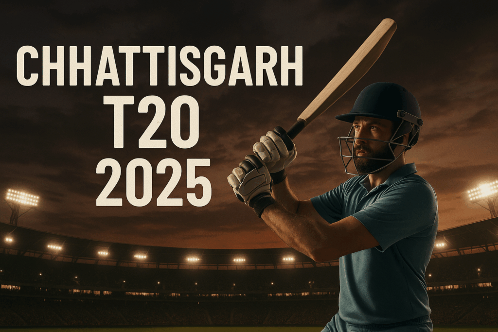 Chhattisgarh T20 2025 Schedule And Fixtures