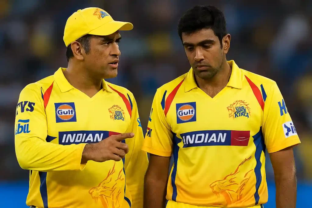 Dhoni Hints R Ashwin Exclusion from CSK Matches