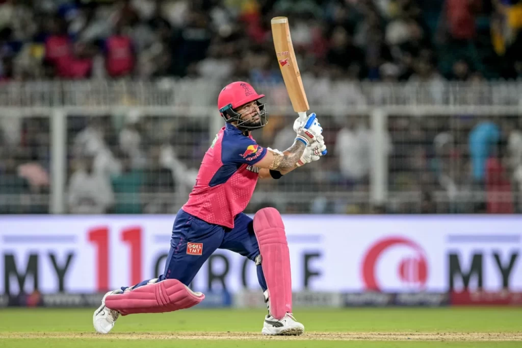 Riyan Parag Hits Six 6s In A Row
