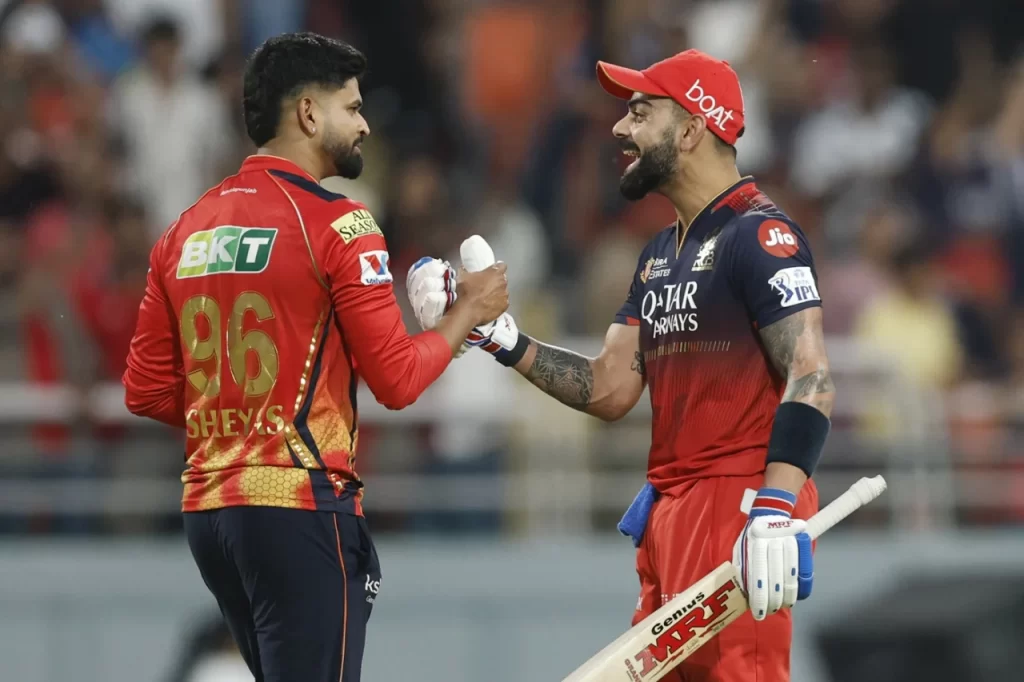 Virat Kohli Vs Shreyas Iyer Head to Head in IPL