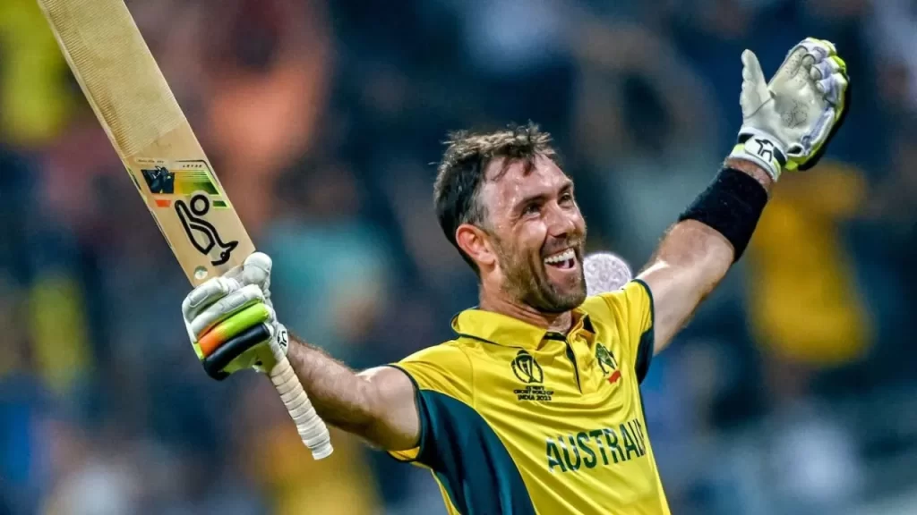 ODI Knocks Of Glenn Maxwell