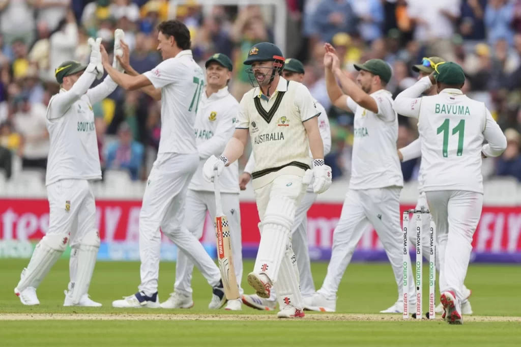 Travis Head Gets Out