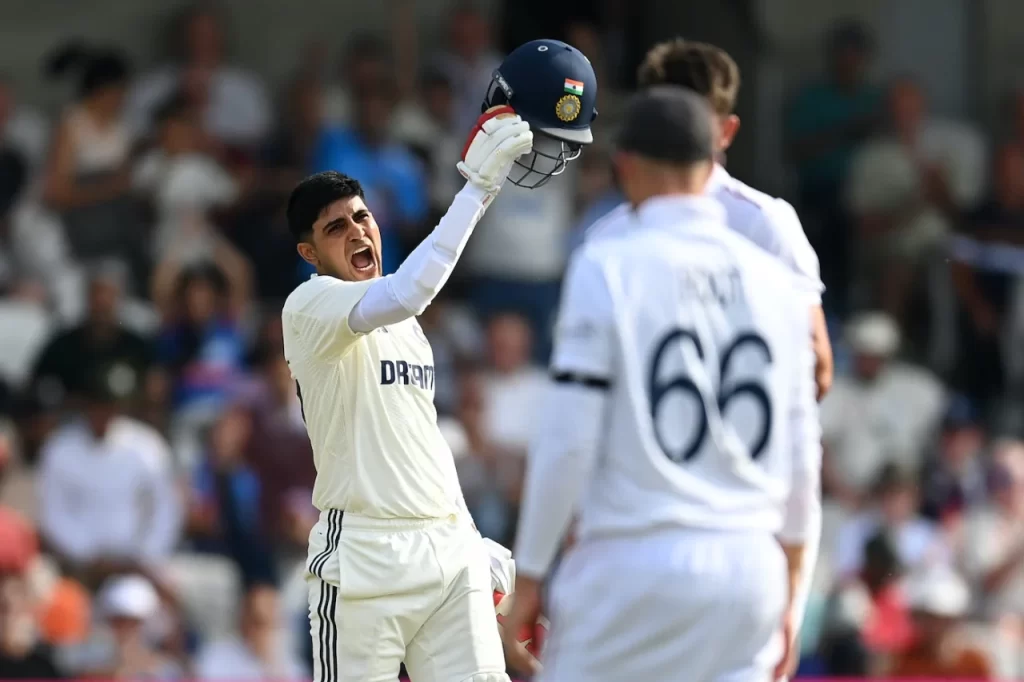 Shubham Gill Makes His Highest Test Score Vs ENG