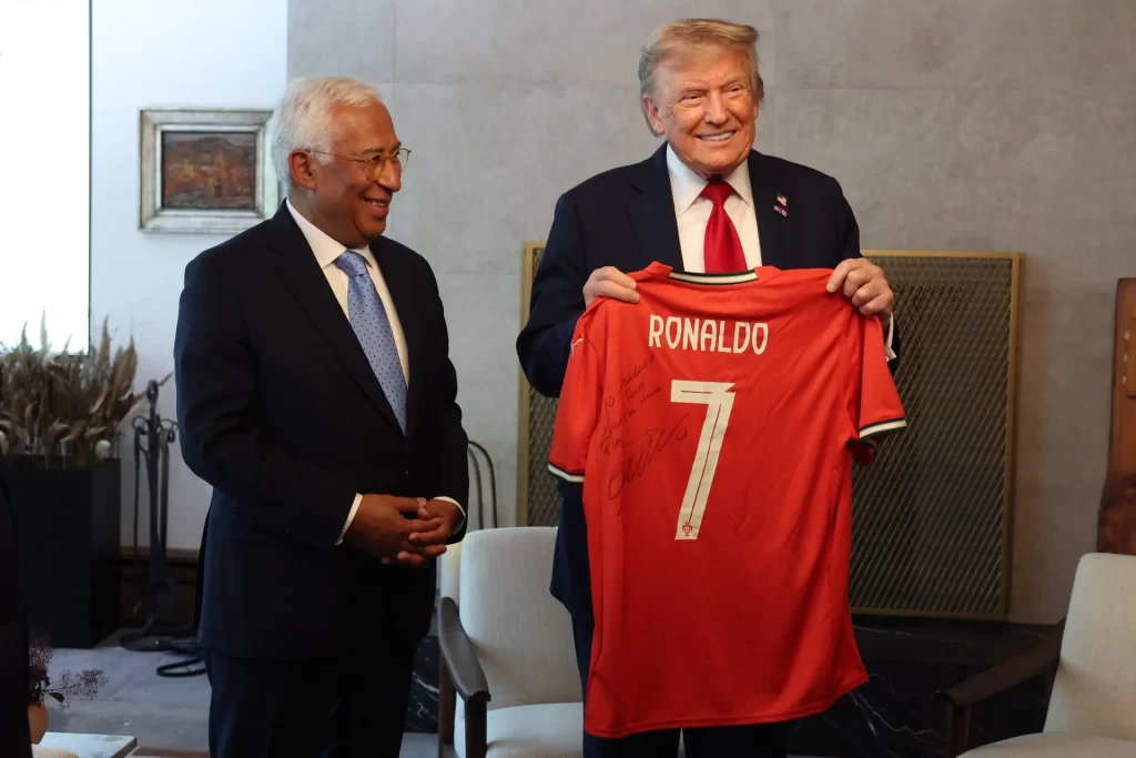 CR7 Pleads Peace To Donald Trump With Gift