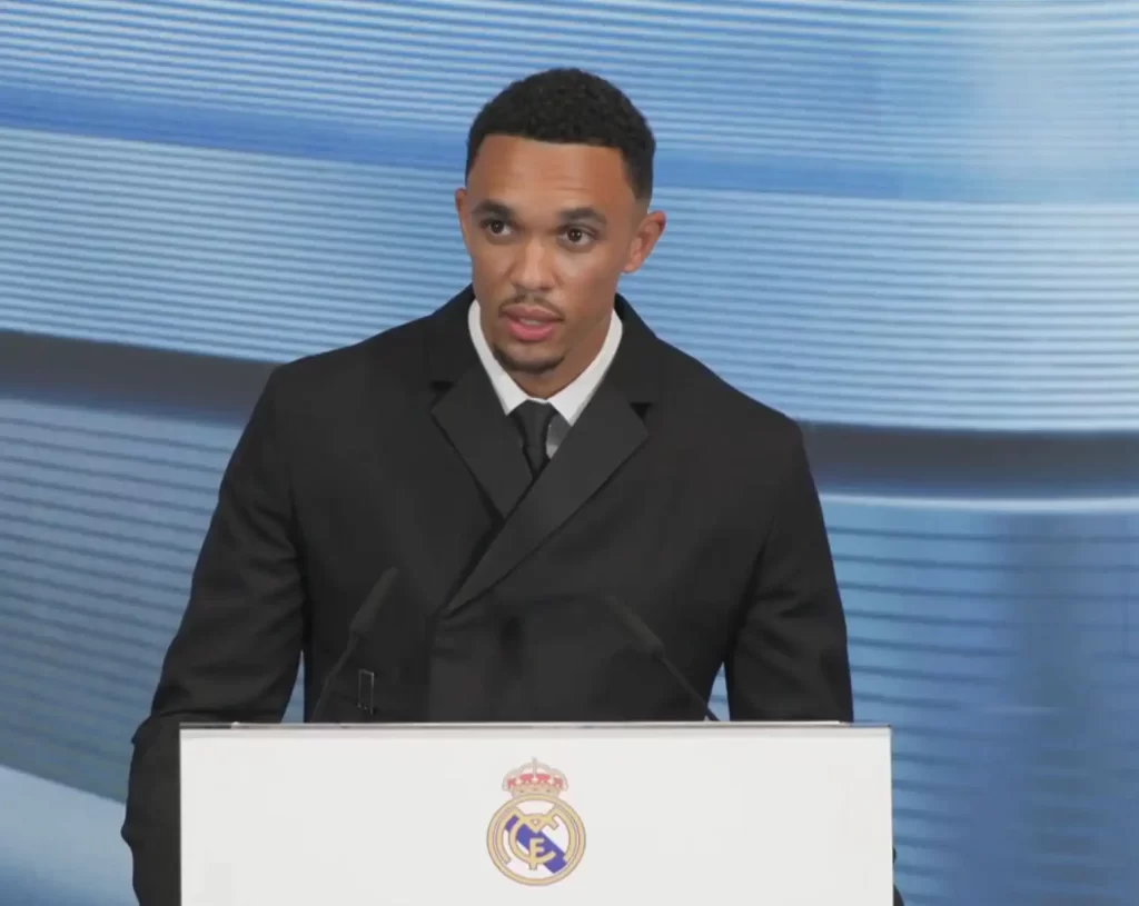 Real Madrid Unveils Trent Alexander-Arnold