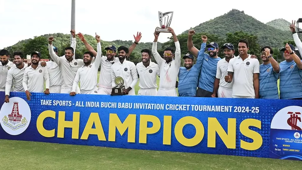 Buchi Babu Tournament 2025 Schedule And Fixtures