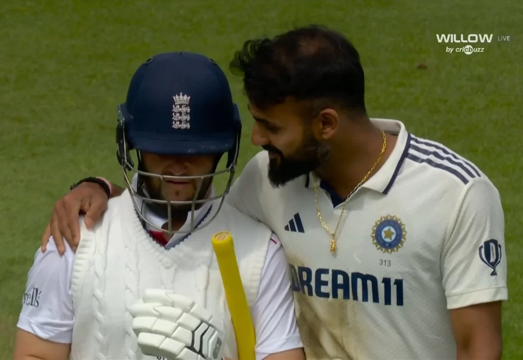 Akash Deep Gives A Send Off To Ben Duckett