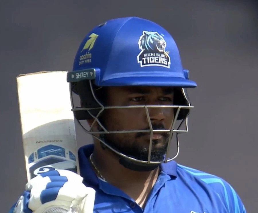 Watch: Sanju Samson Scores 13 Runs From A Single Ball, Bags Another Blistering Fifty in KCL Sanju Samson Scores 13 Runs From A Single Ball