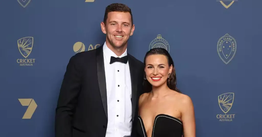 Josh Hazlewood Wife