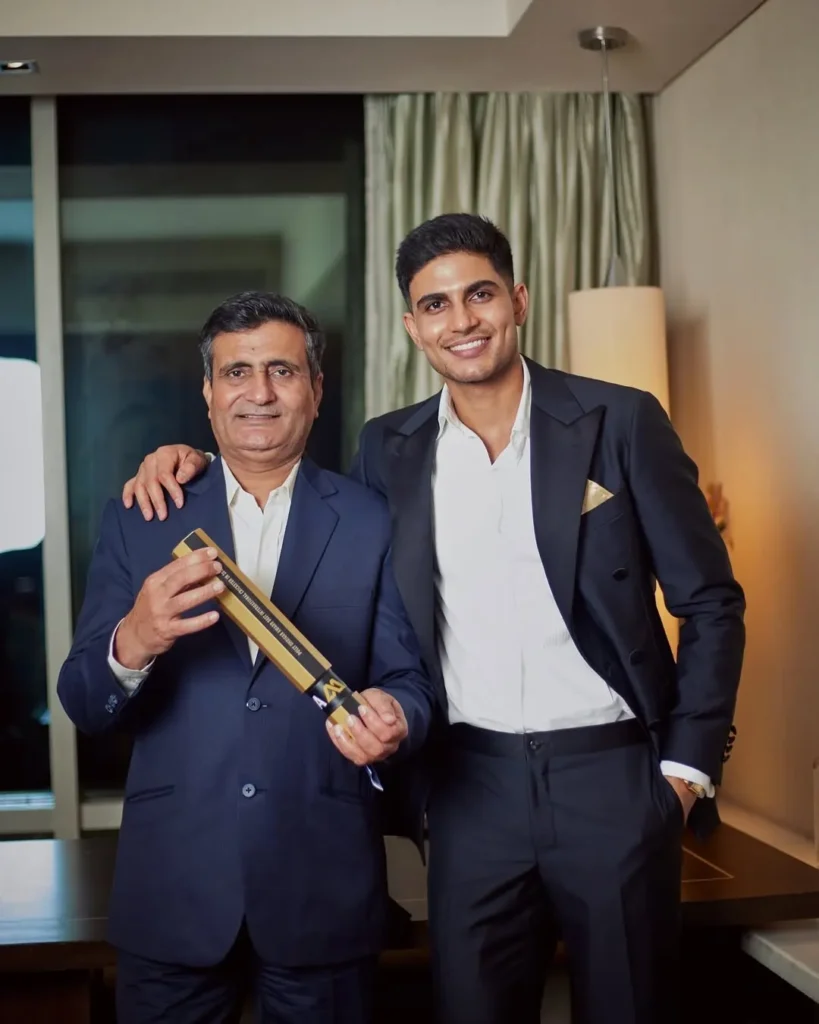 Shubman Gill Parents