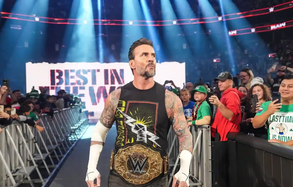 CM Punk WWE World Championships