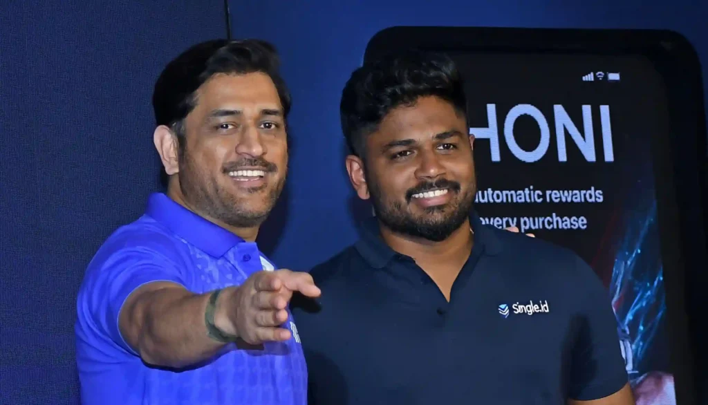 Sanju Samson And MS Dhoni