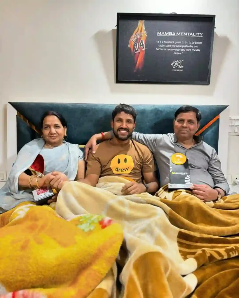 Dhruv Jurel Parents