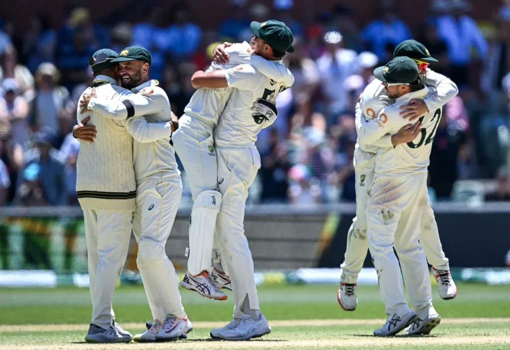 Australia beat England by 82 runs
