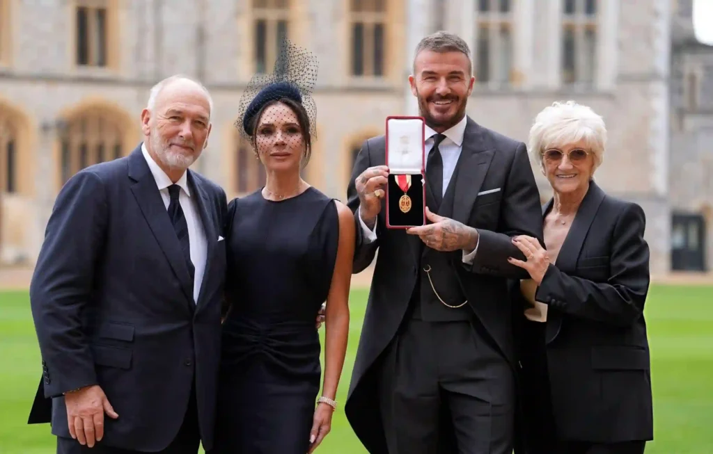 David Beckham Parents