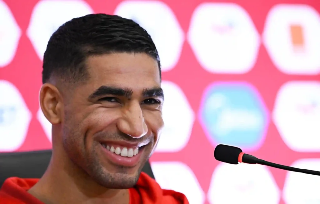 Achraf Hakimis girlfriend