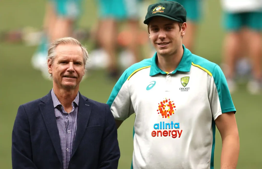 Cameron Green Parents