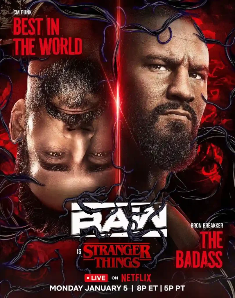 WWE X Stranger Things