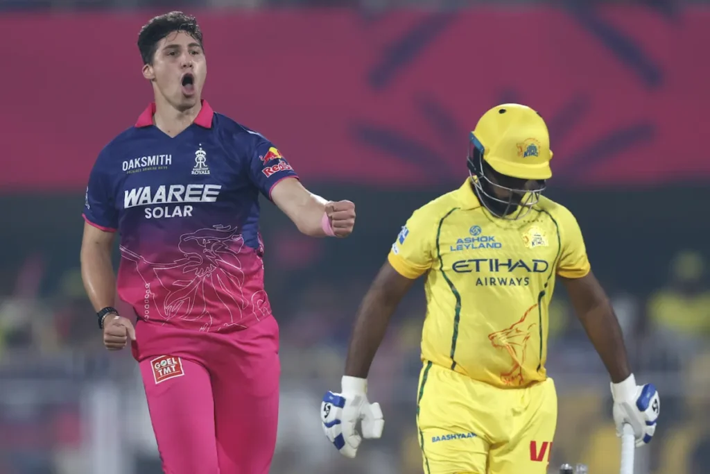 RR vs CSK Live Score
