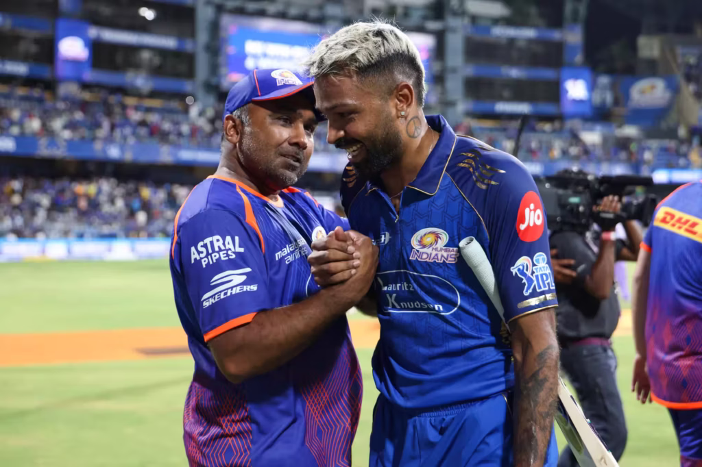 Will Hardik Pandya Play Today, In Picture: Hardik Pandya and Mahela Jayawardene