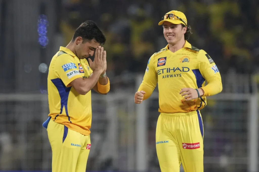 Anshul Kamboj is topping the list of IPL 2026 Purple Cap Today
