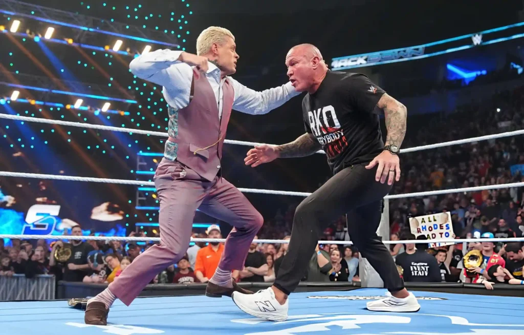CM Punk vs Randy Orton, WWE Smackdown highlight