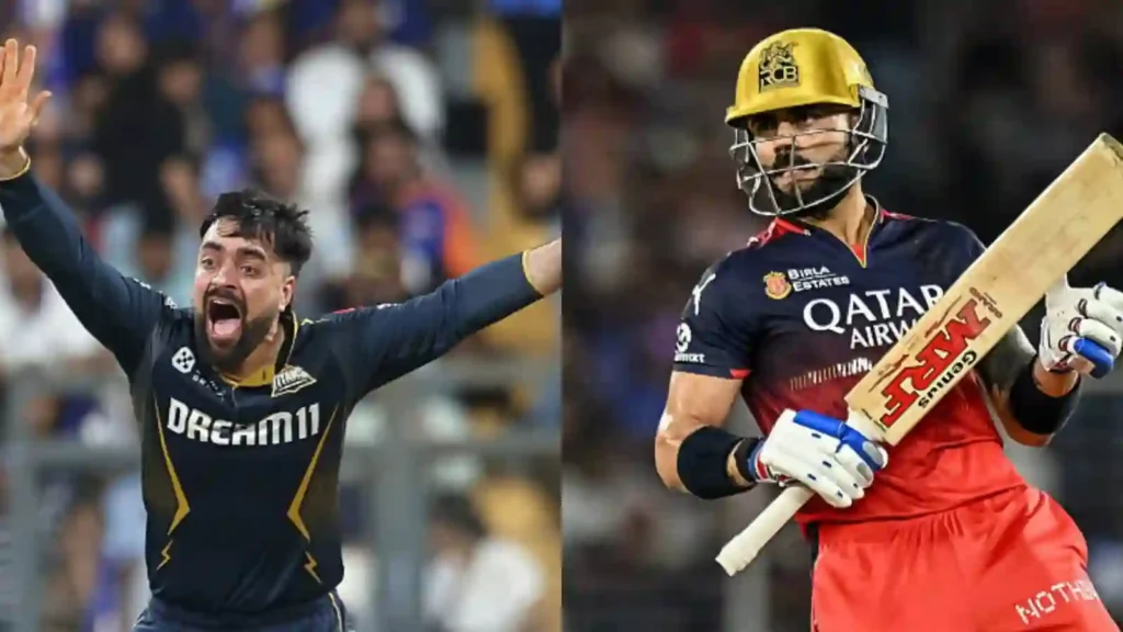 Rashid Khan vs Virat Kohli Key Battle to Watch in GT vs RCB Clash Rashid Khan vs Virat Kohli