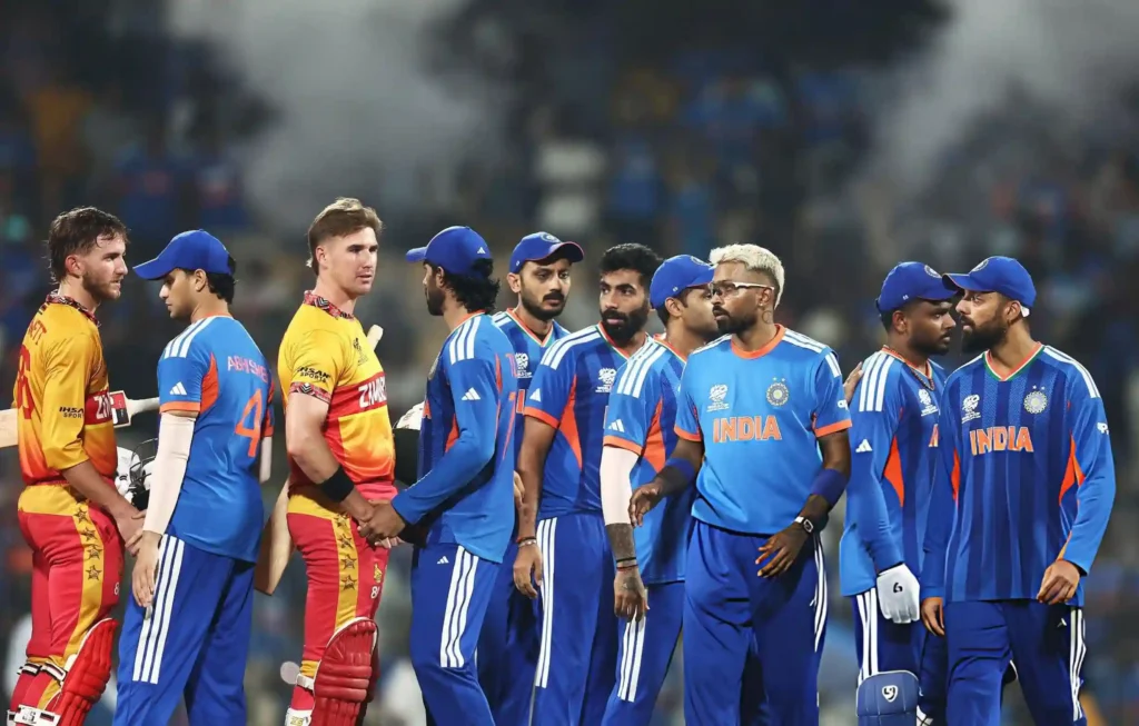 India vs Zimbabwe schedule