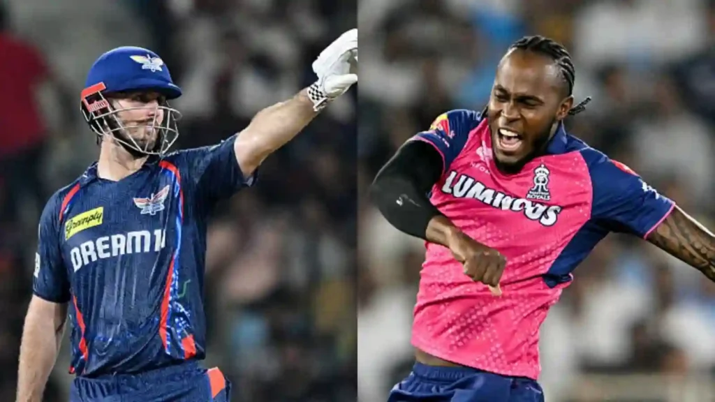 Mitchell Marsh vs Jofra Archer