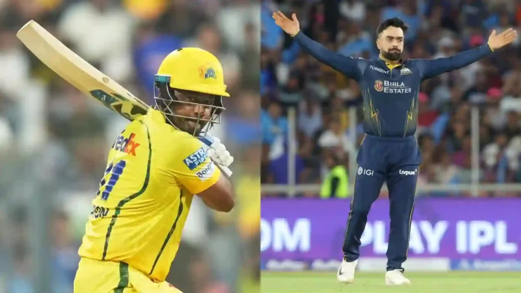 Sanju Samson vs Rashid Khan