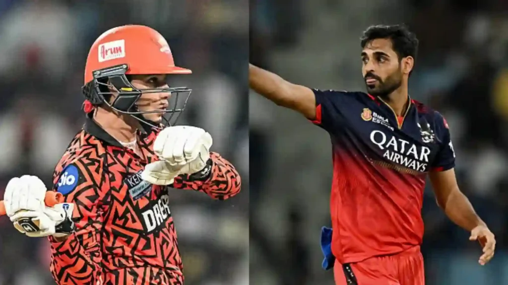 Abhishek Sharma vs Bhuvneshwar Kumar Key Battle to Watch in SRH vs RCB Clash Abhishek Sharma vs Bhuvneshwar Kumar