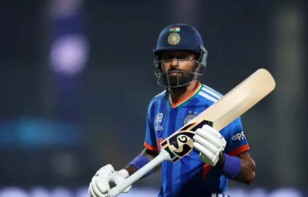 Hardik Pandya bat