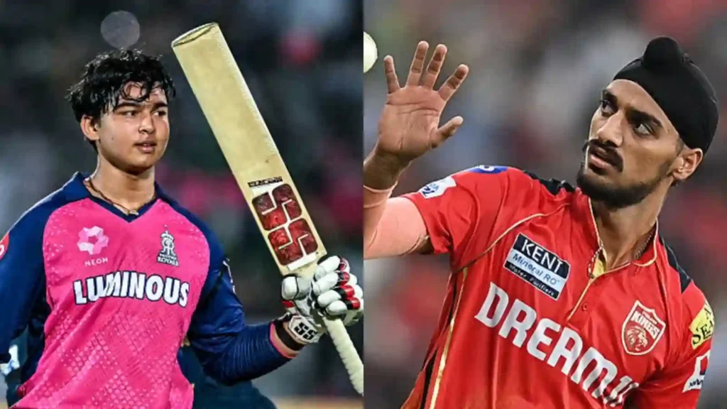 Vaibhav Sooryavanshi vs Arshdeep Singh