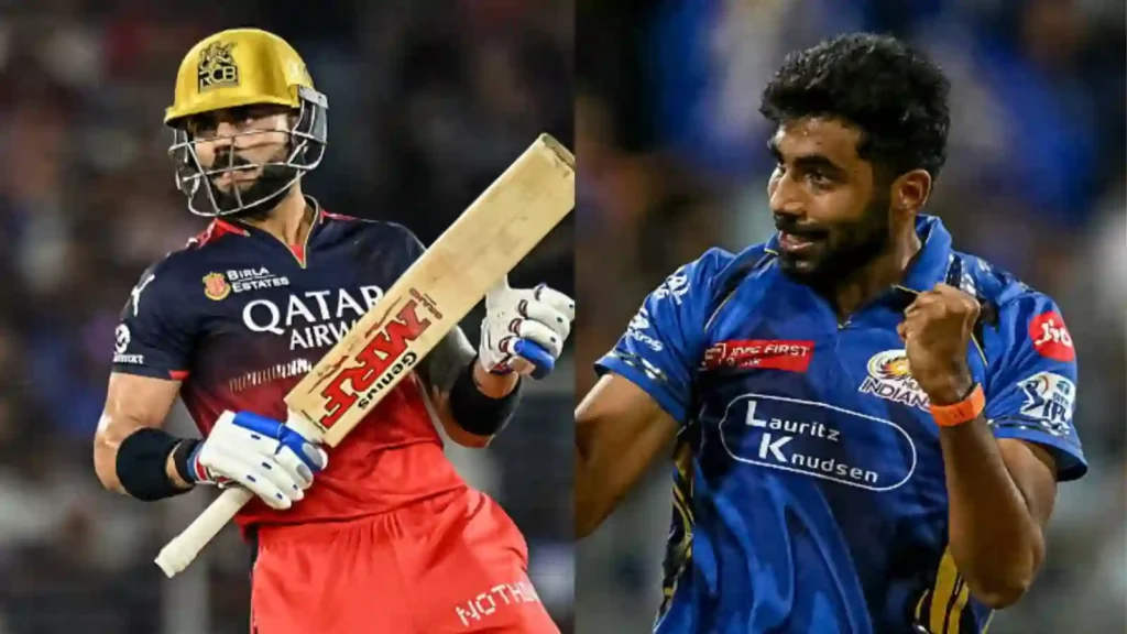 Virat Kohli vs Jasprit Bumrah Key Battle to Watch in RCB vs MI Clash Virat Kohli vs Jasprit Bumrah