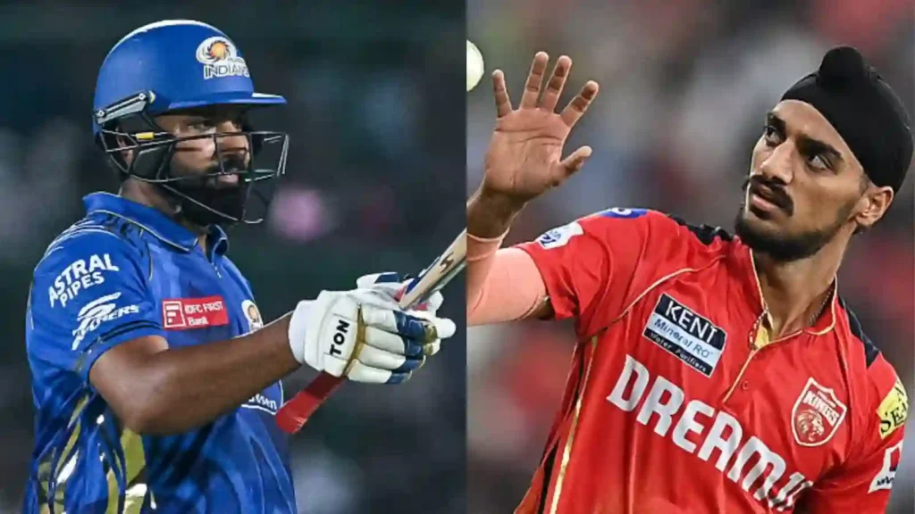 Rohit Sharma vs Arshdeep Singh