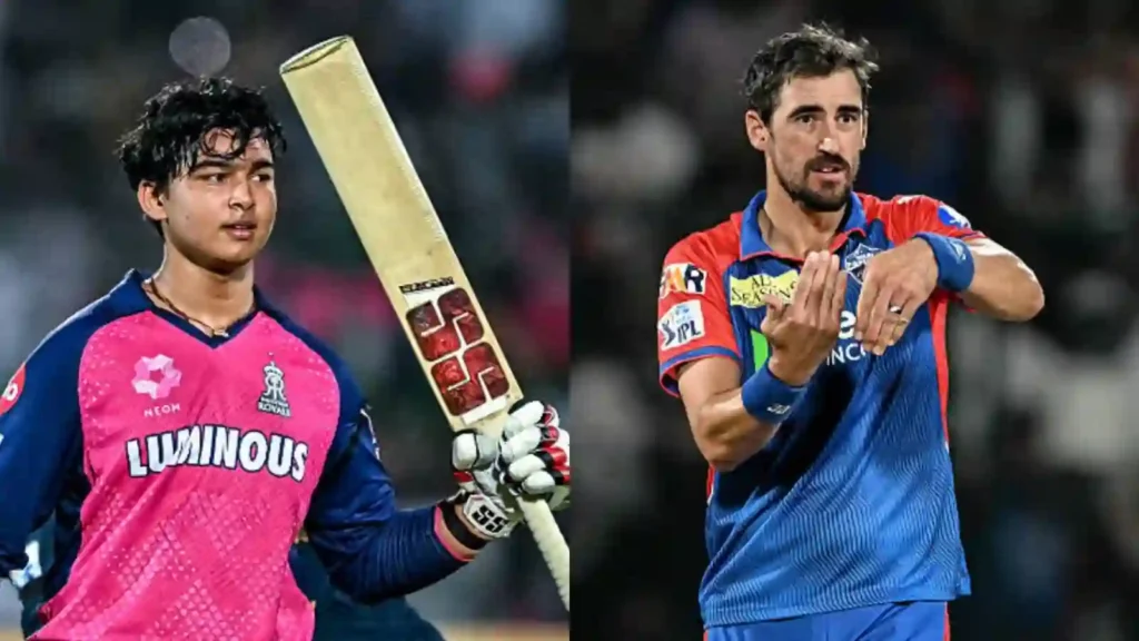 Vaibhav Sooryavanshi vs Mitchell Starc