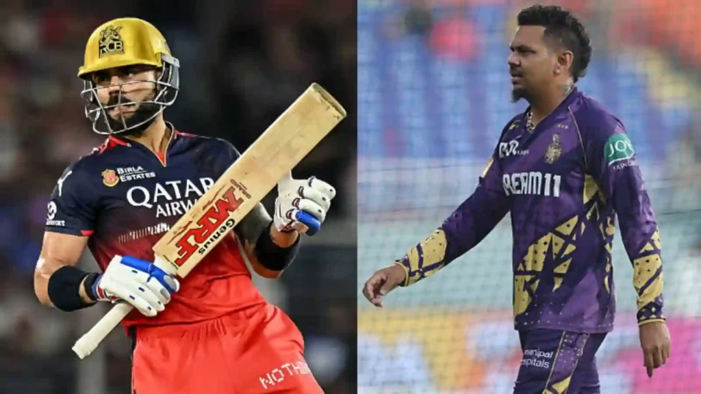 Virat Kohli vs Sunil Narine
